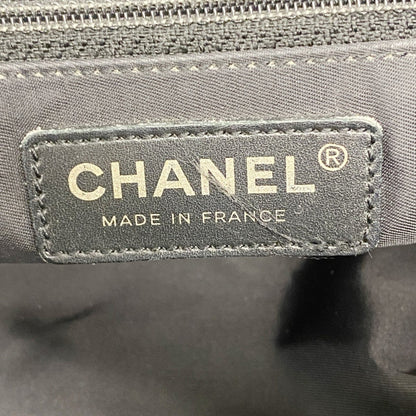 Chanel New Travel Nylon Tote Bag In Black