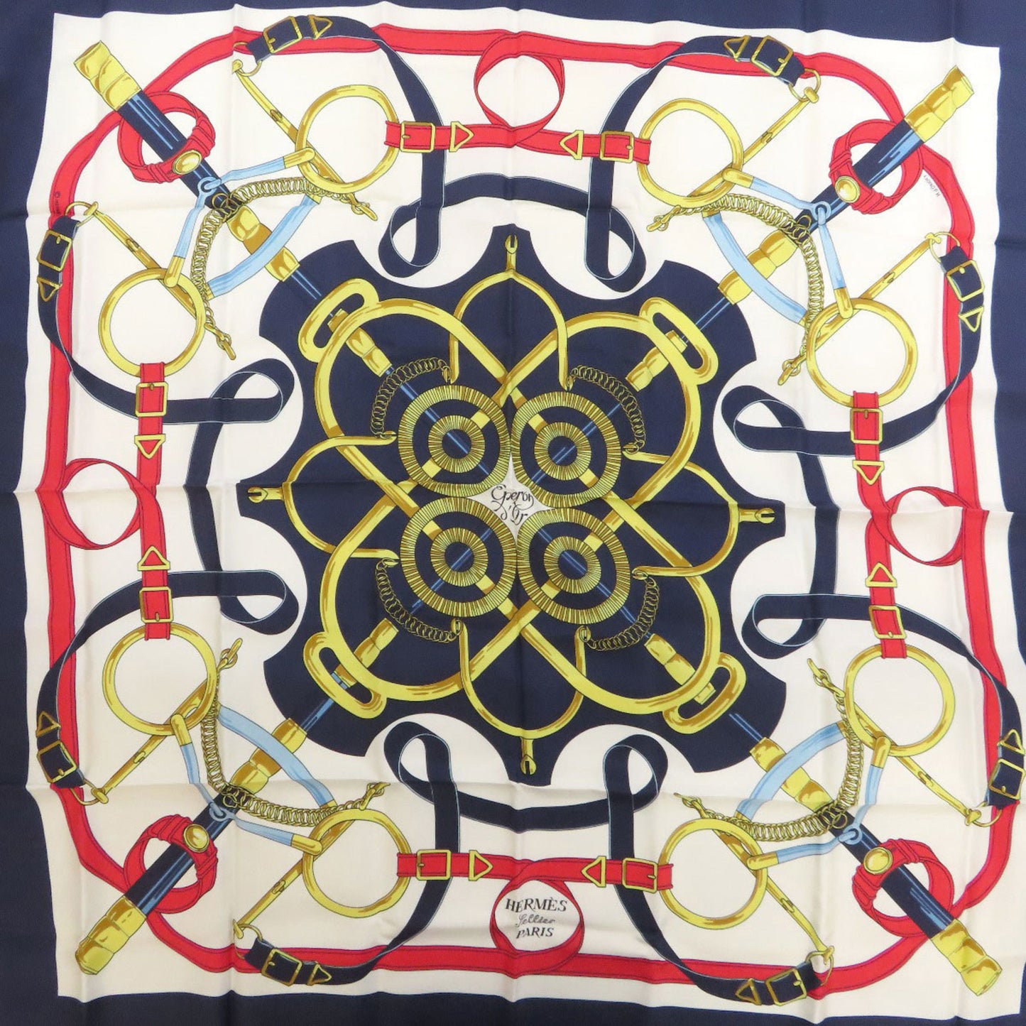 Hermes Carre 90 Scarf/Muffler Silk