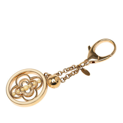 Louis Vuitton Whirly Flower Keychain M67129 Gold