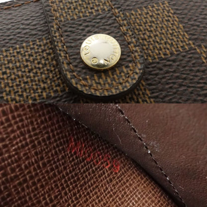 Louis Vuitton Louis Vuitton Damier Bi-Fold Wallet N61664 Portemonnay Viennois Ebene 180979