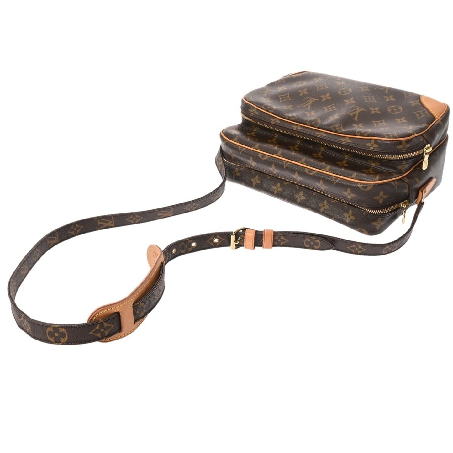 Louis Vuitton Monogram Nile Brown M45244 Men'S/Women'S Canvas Shoulder Bag