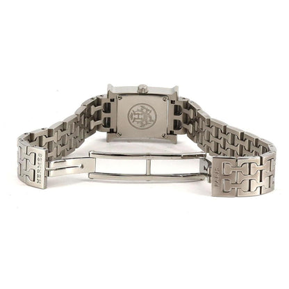 Hermes H Watch Hh1.110 Ss Quartz Wristwatch