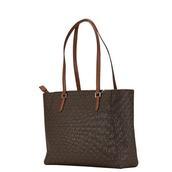 Michael Kors Signature Tote Bag Shoulder 35F3Gcft9T Brown Leather