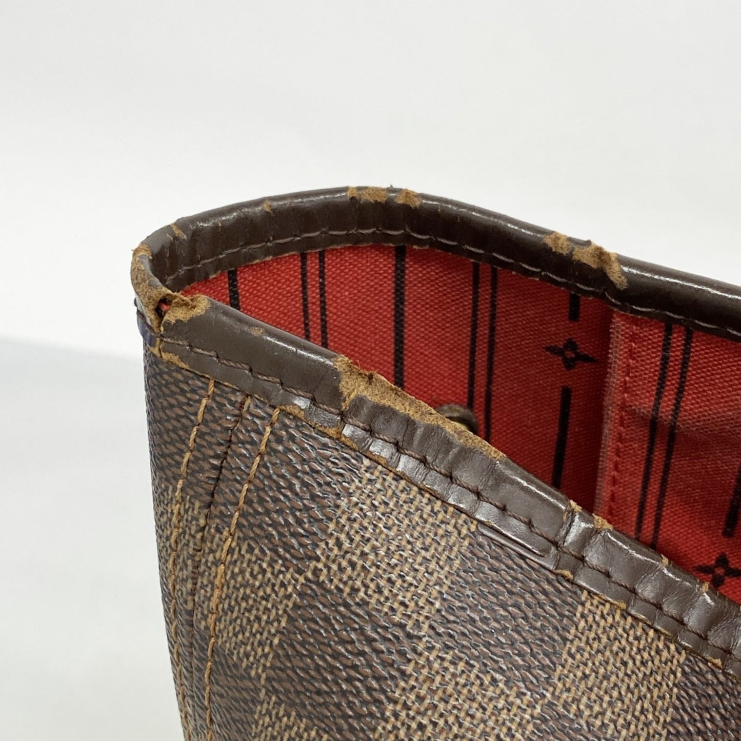 Louis Vuitton Damier Neverfull Mm Tote Bag N51105 Ebene