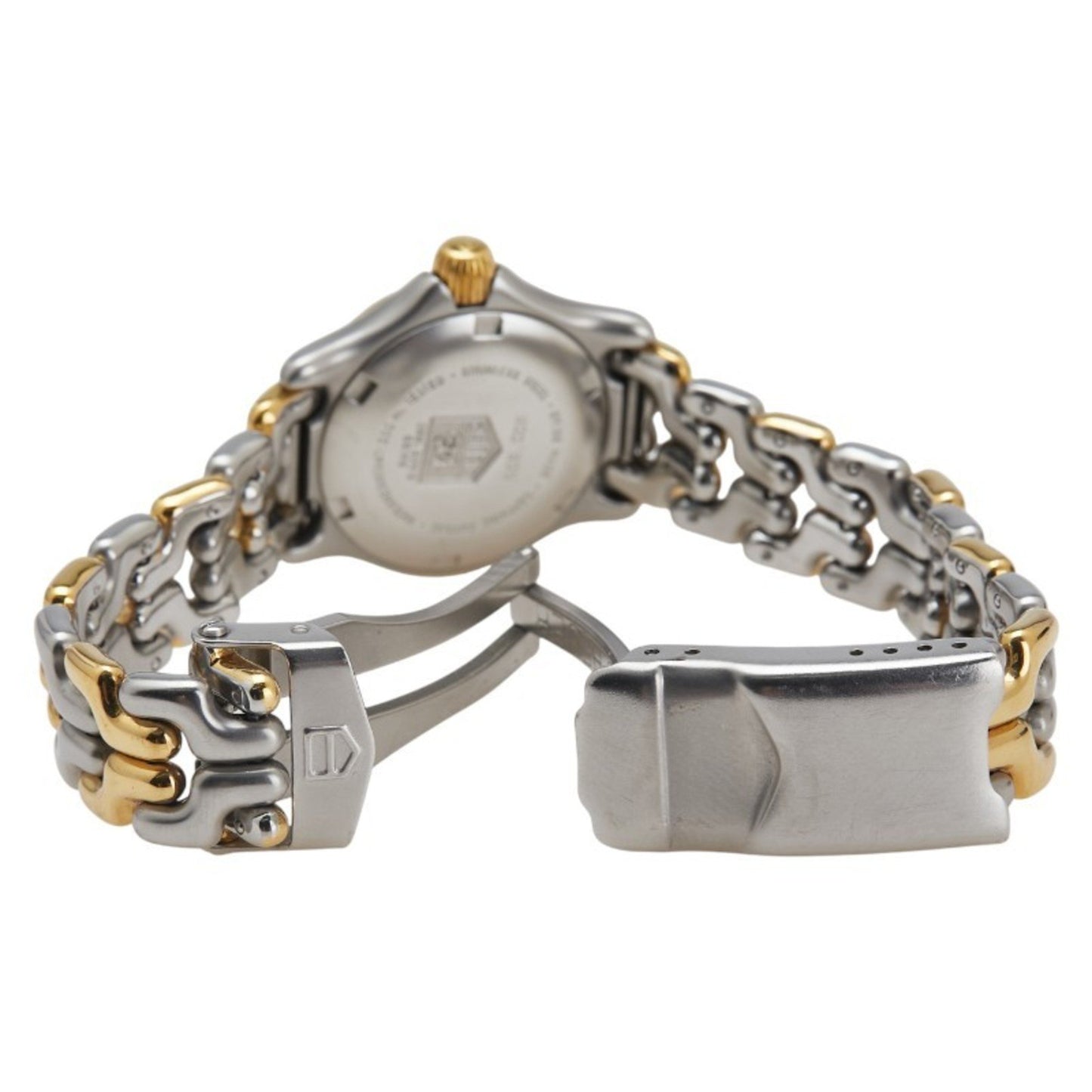 Tag Heuer Sport Elegance Professional Watch S05.008 Quartz White Dial Stainless Steel Plated