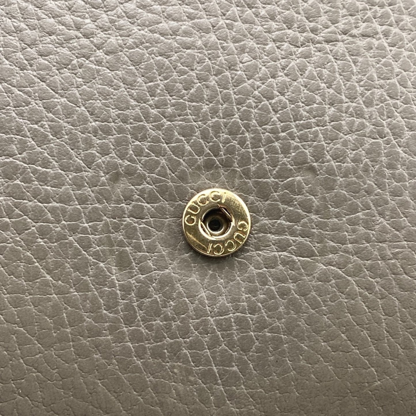 Gucci 510314 Chain Wallet Shoulder Bag Gray