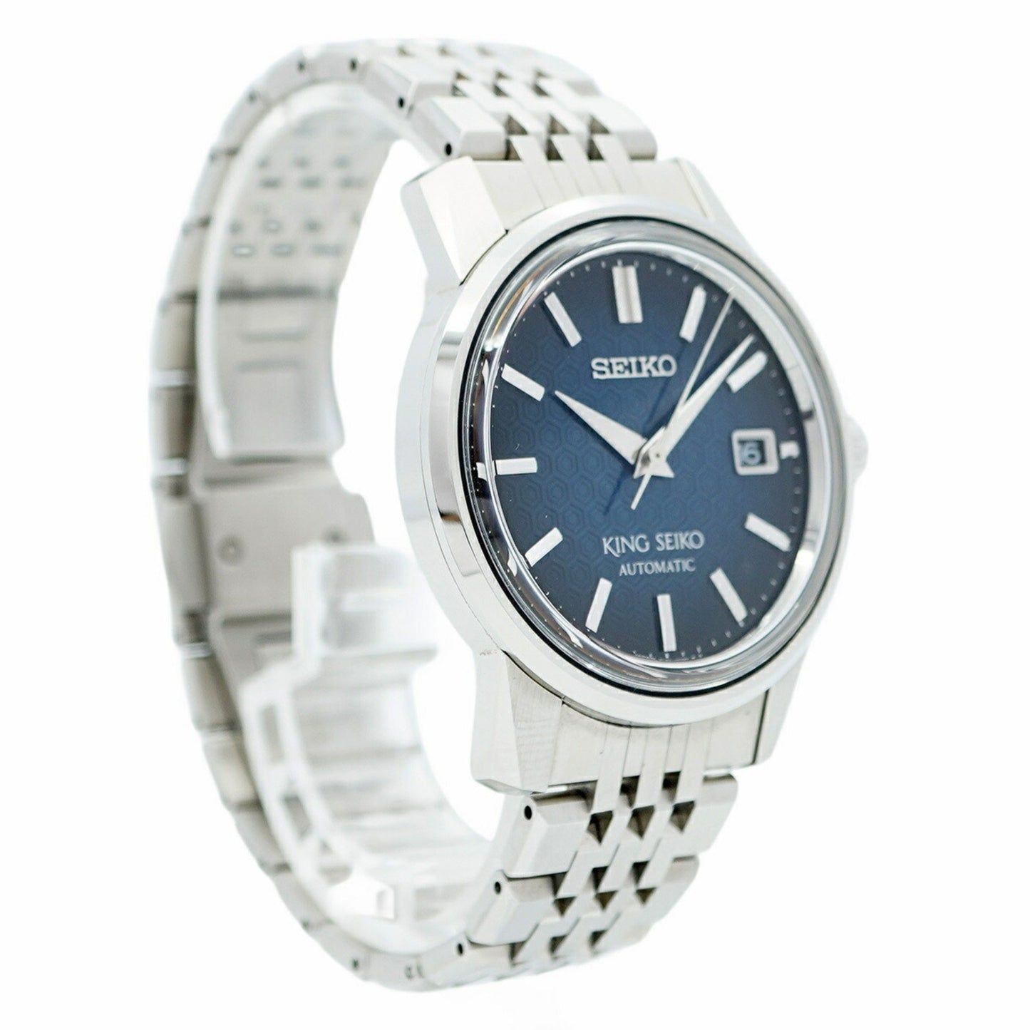 Seiko King 6L35-00G0 Sdka013 Navy Dial