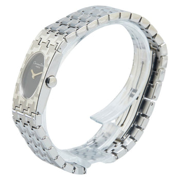 Dior Miss Watch D70-100 Quartz Black Dial Stainless Steel