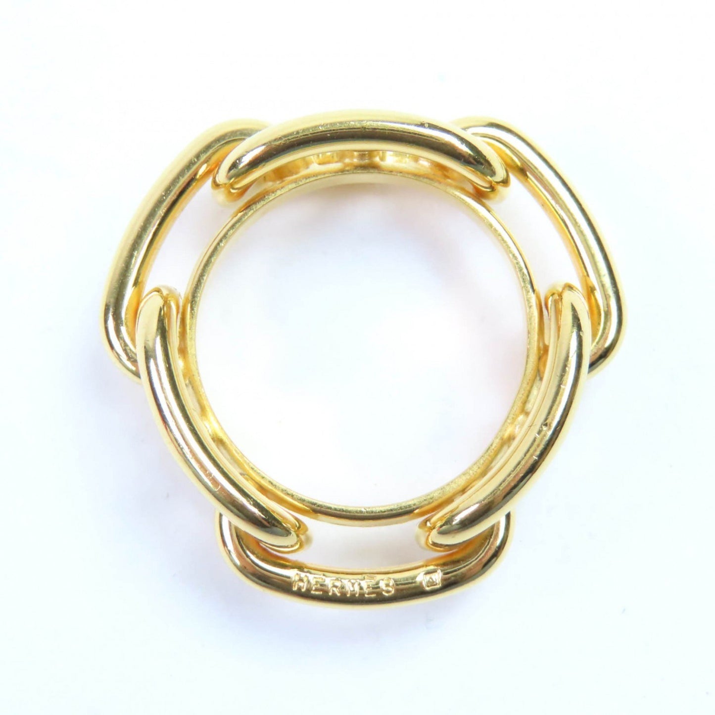 Hermes Lugate Chaine D'Ancre Gp Scarf Clasp/Ring