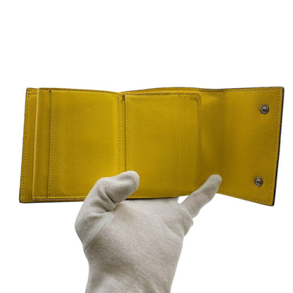 Celine U-Ie-0168 Folded Multi-Function Trifold Wallet Black