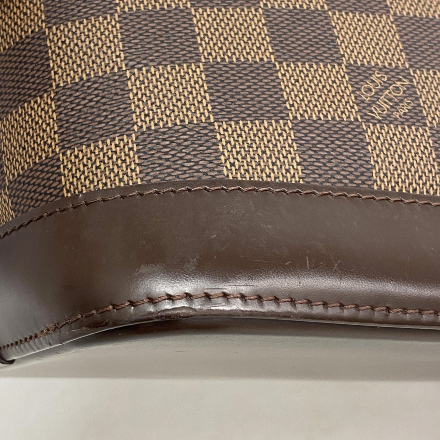 Louis Vuitton Damier Alma Handbag N51131 Ebene