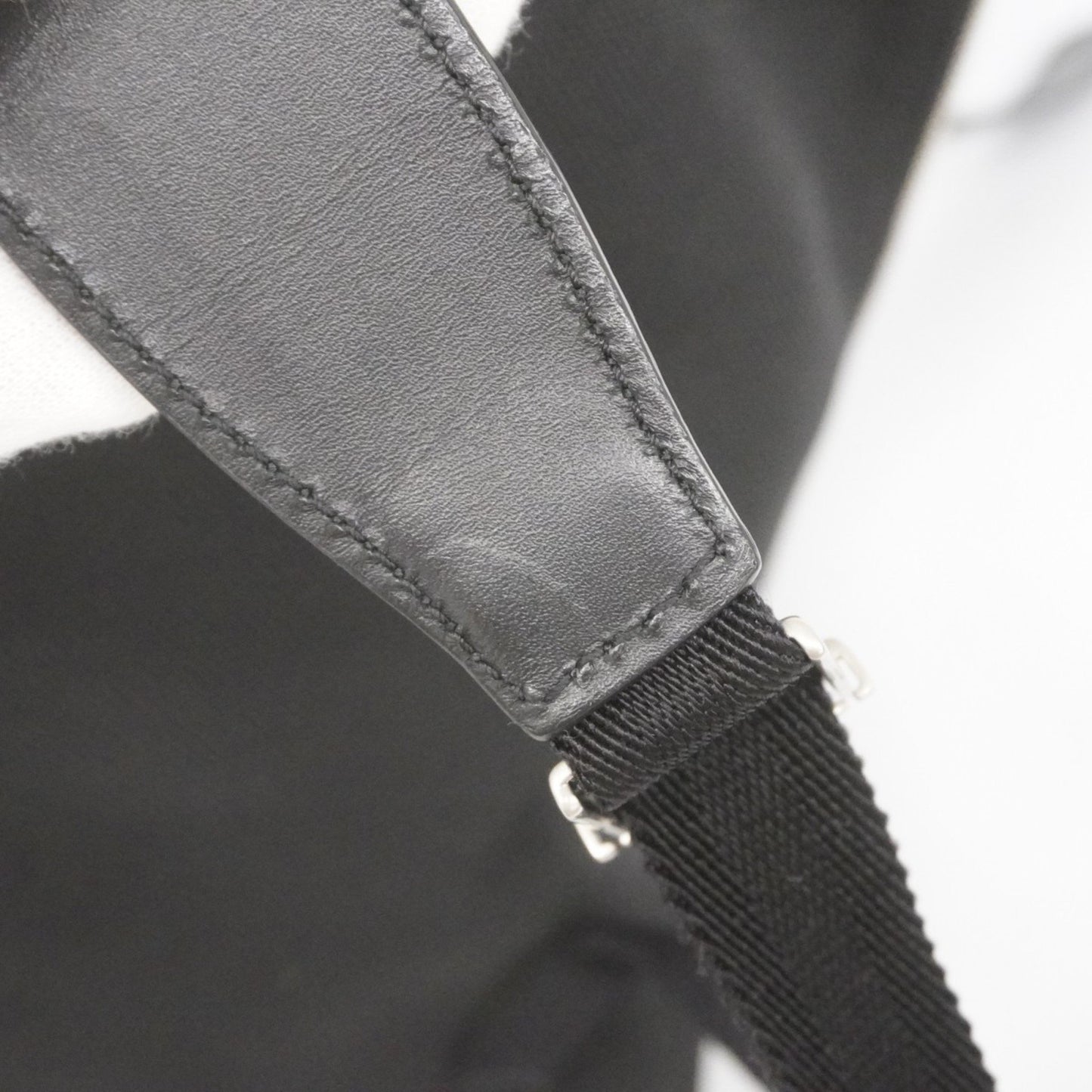 Gucci Backpack/Daypack Sherry Line 619749 Nylon Black