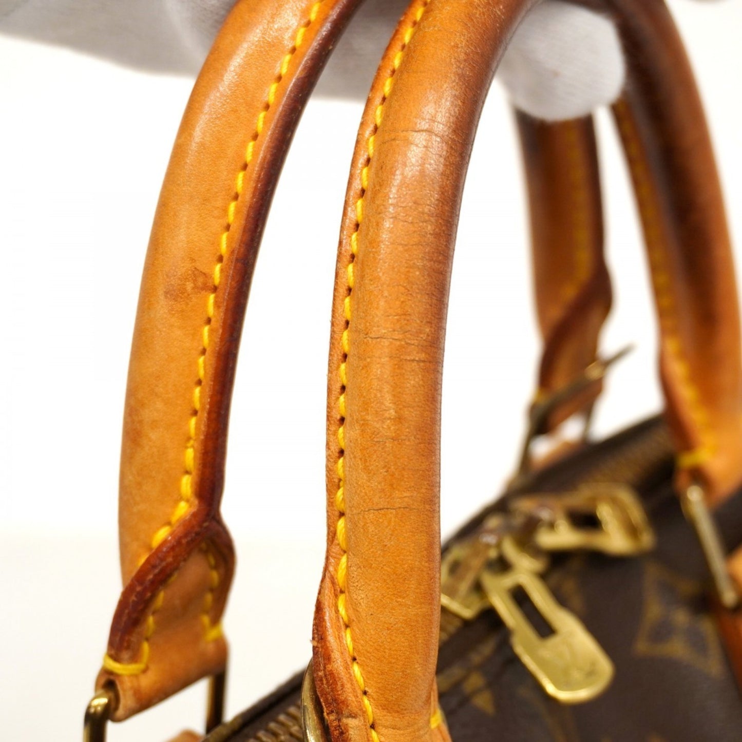 Louis Vuitton Monogram Alma Handbag M51130 Brown