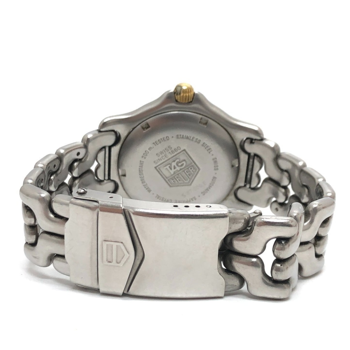 Tag Heuer S87.006E Cell Series 200M Automatic Wristwatch Ss Gp