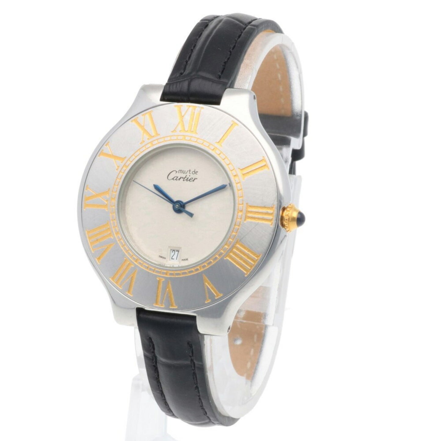 Cartier Must 21 Watch Stainless Steel 126 000P Quartz