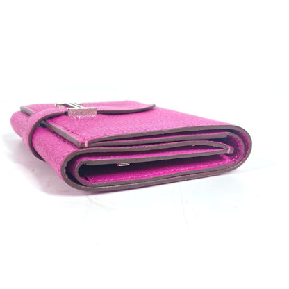 Hermes Bearn Compact Combination Wallet Tri-Fold Chevre