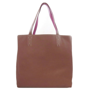 Hermes Herms Double Sens 36 Reversible Tote Bag In Taurillon