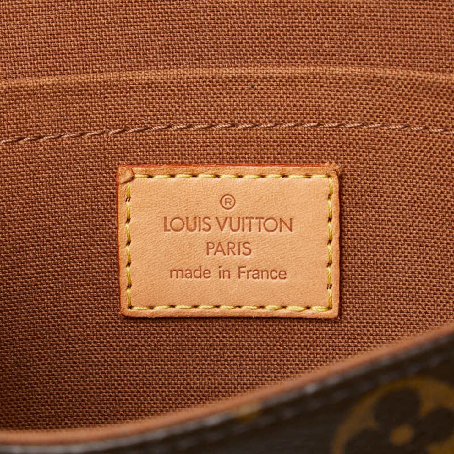 Louis Vuitton Monogram Pochette Marel Waist Bag Body M51159 Brown Pvc Leather