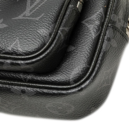 Louis Vuitton Monogram Eclipse Taiga Rama Outdoor Pochette M30755 Noir Black Leather