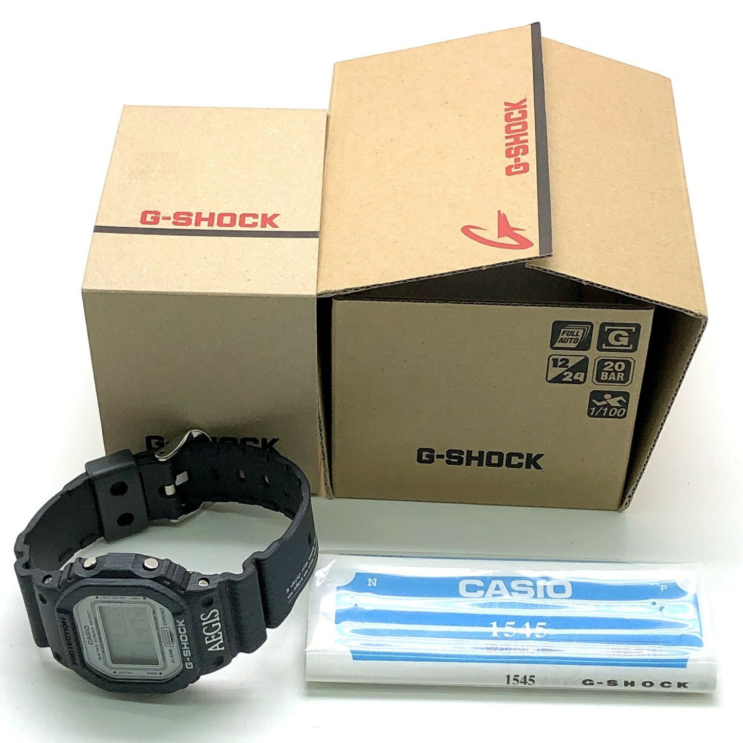 G-Shock Casio Dw-5600Bs Aegis Watch