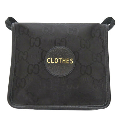 Gucci Off The Grid Small Backing 674801 Nylon Canvas/Leather Black Travel Pouch 1685Gucci