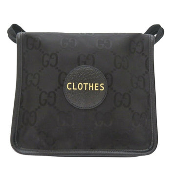 Gucci Off The Grid Small Backing 674801 Nylon Canvas/Leather Black Travel Pouch 1685Gucci