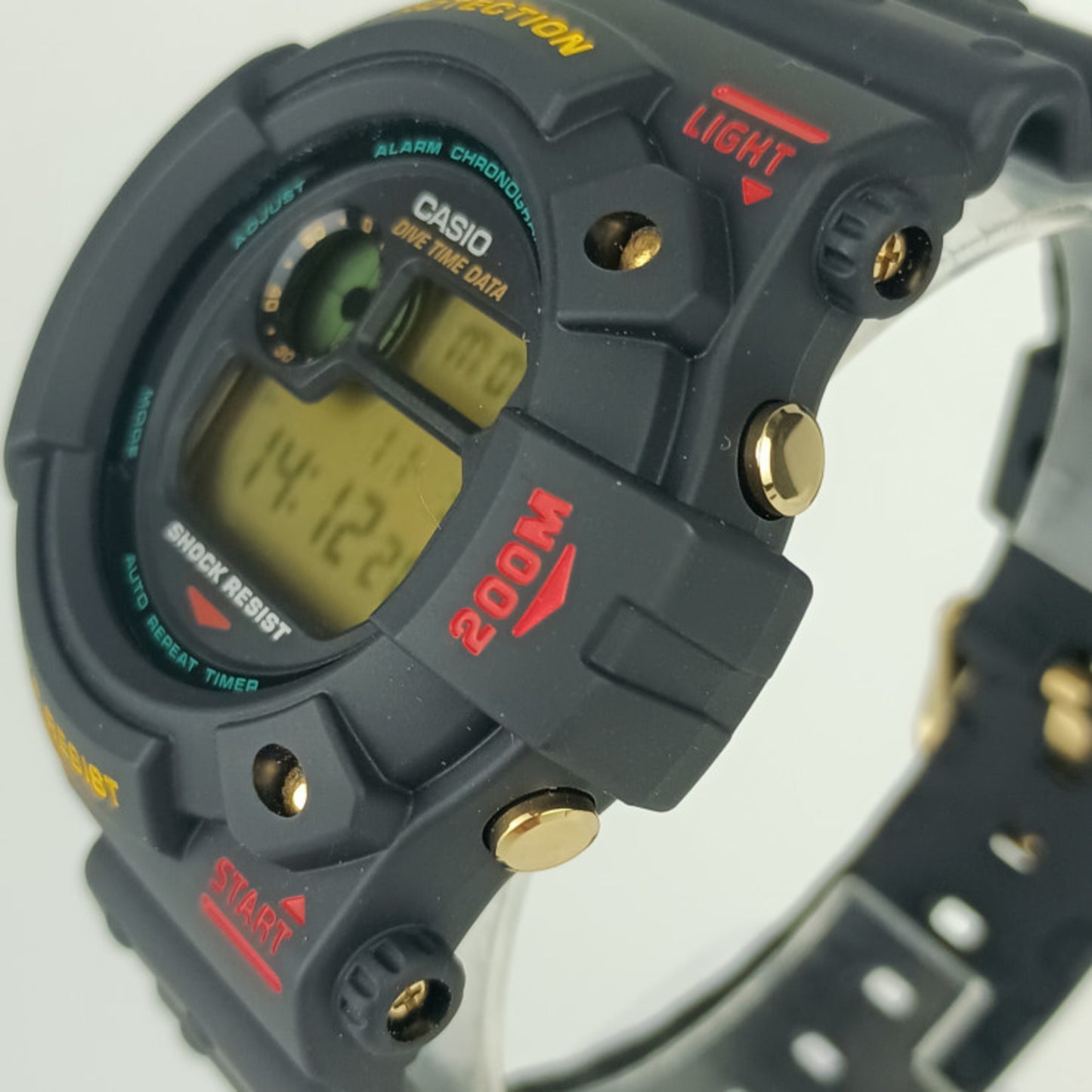 Casio Gshock Frogman Dw6300 Black Rubber