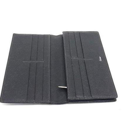 Cartier Santos Black Leather