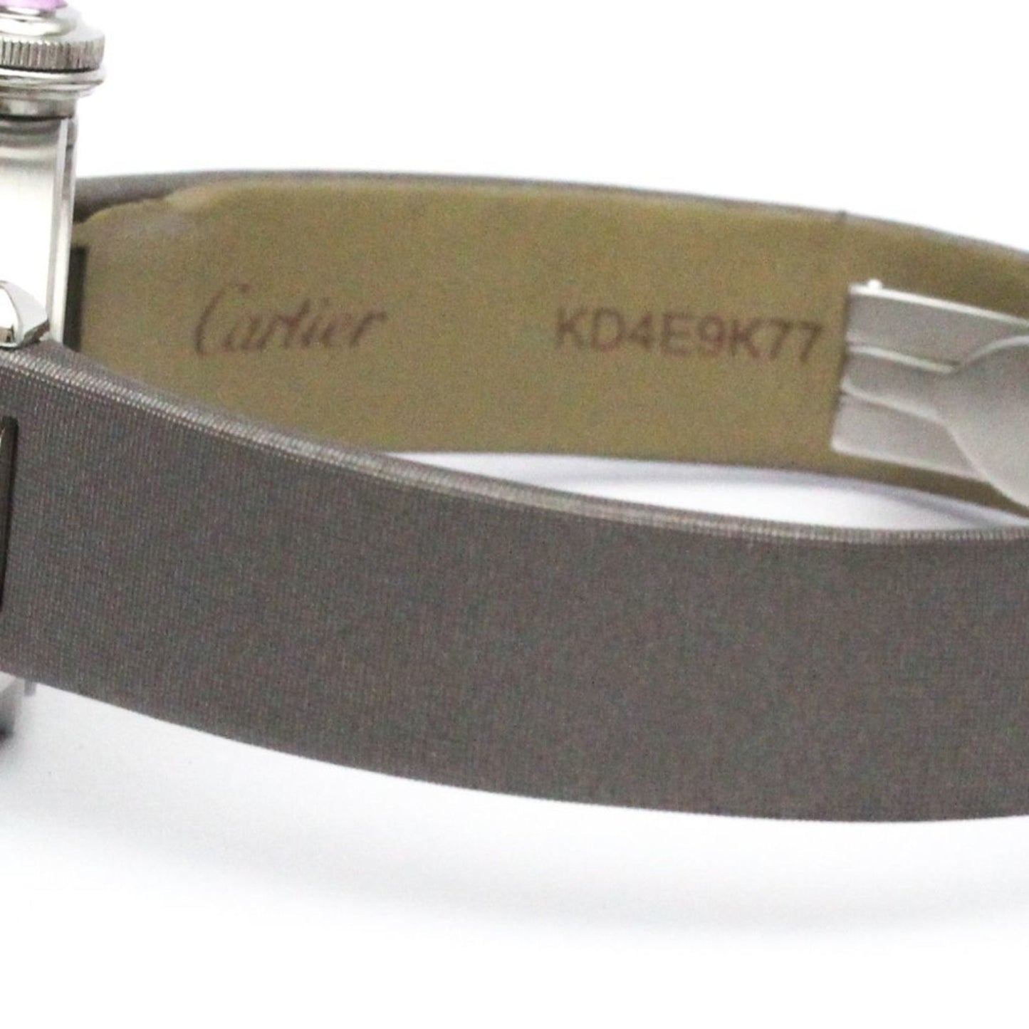 Cartier Miss Pasha Steel Leather Quartz