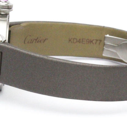 Cartier Miss Pasha Steel Leather Quartz