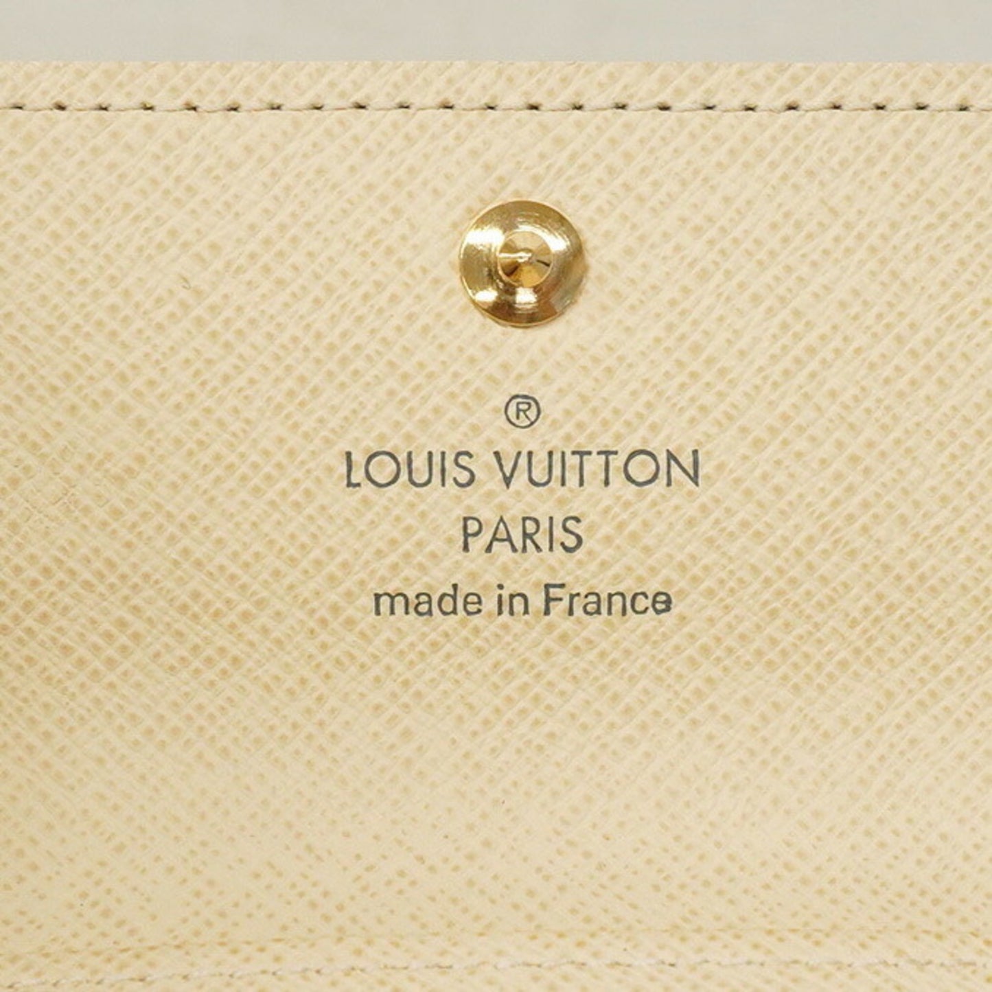 Louis Vuitton Damier Azur Multicle 4 Key Case N60020 White