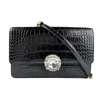 Miu Miu Miu Shoulder Bag In Embossed Leather