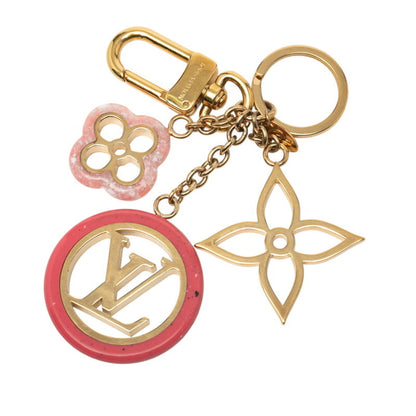 Louis Vuitton Porte-Cls Color Line Charm Keychain M64525 Gold