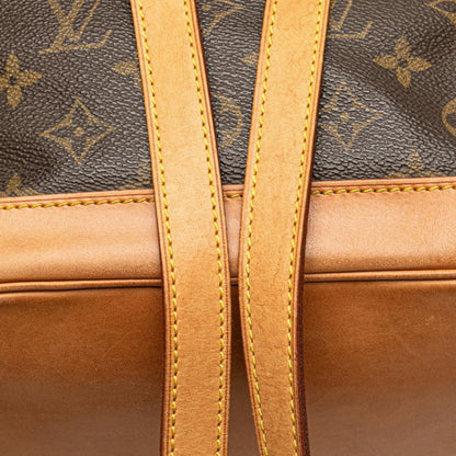 Louis Vuitton Monogram Montsouris Mm Backpack M51136 Brown Leather