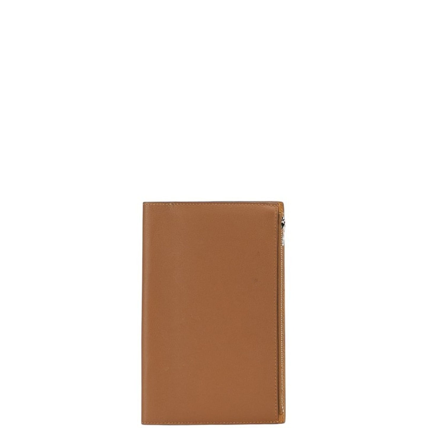Hermes Herms Ea Zip Pm Notepad Cover In Etoupe Swift Leather