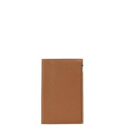 Hermes Herms Ea Zip Pm Notepad Cover In Etoupe Swift Leather