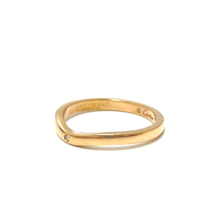 Cartier 18Kpg Ballerina 3P Ring