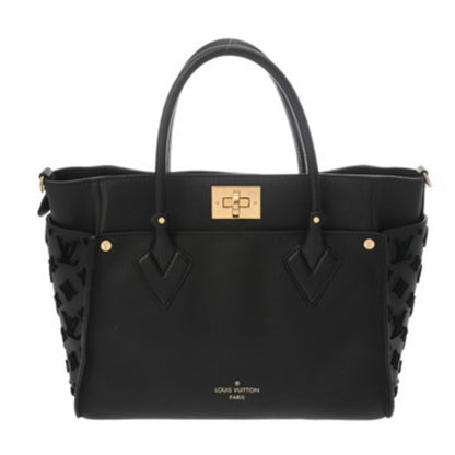 Louis Vuitton Monogram On My Side Mm 2-Way Noir M53826