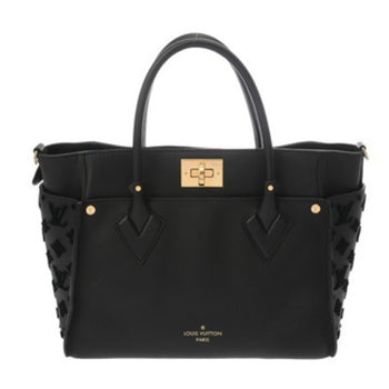 Louis Vuitton Monogram On My Side Mm 2-Way Noir M53826