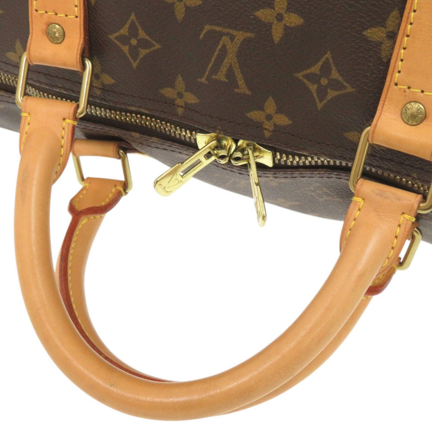 Louis Vuitton Keepall 60 Monogram M41422 Brown Boston Bag 0876 Louis Vuitton