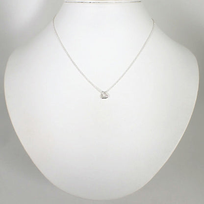 Tiffany Ag925 Mini Heart Pendant Necklace