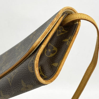 Louis Vuitton Monogram Pochette Twin Gm Shoulder Bag M51852 Brown