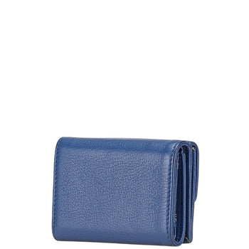 Chanel Coco Mark Lucky Flower Tri-Fold Wallet