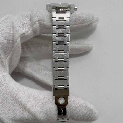 Bvlgari Watch F-21814 Black Silver Bb23Ss