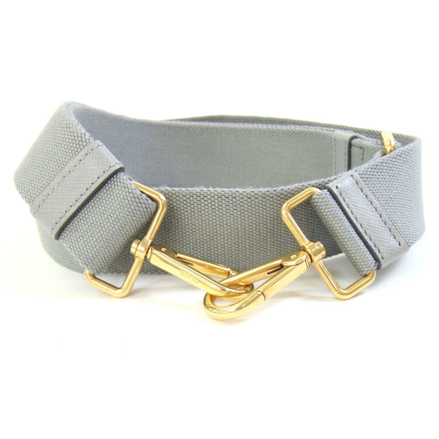 Prada Shoulder Strap Gray Canvas Replacement