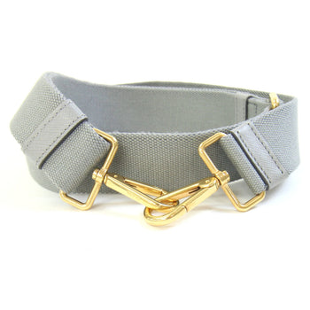 Prada Shoulder Strap Gray Canvas Replacement