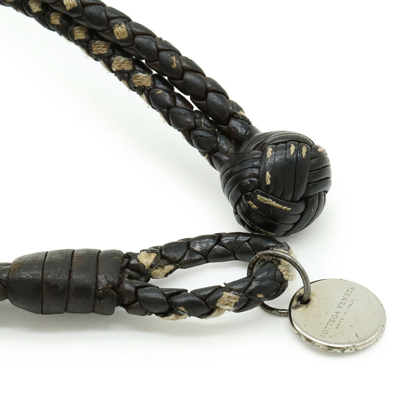 Bottega Veneta Bottega Veneta Intrecciato Bracelet Leather Black
