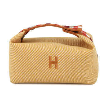 Wool Hermes Pouch