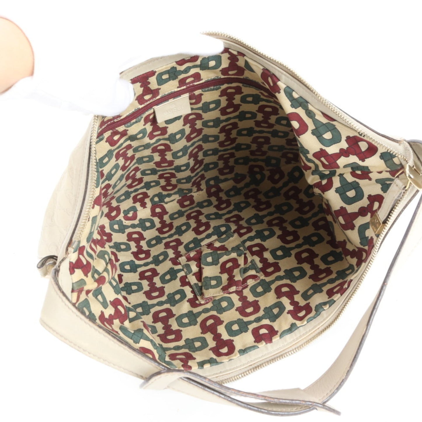 Gucci Guccissima 162882 Leather Shoulder Bag