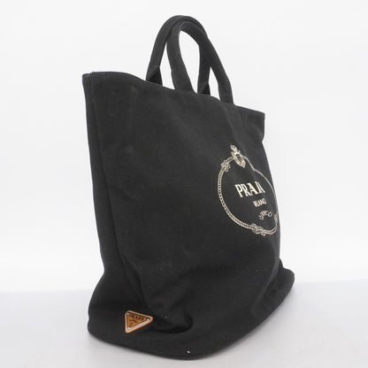 Prada Canapa Canvas Tote Bag